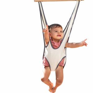 Siège sauteur pour bébé Petite Planète modèle Tendresse en coton